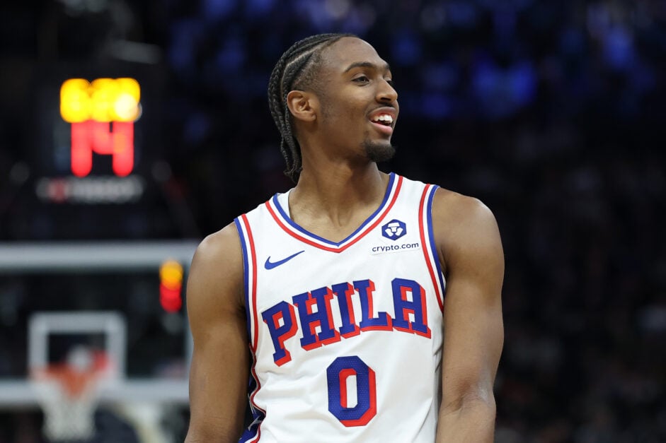 Tyrese Maxey on the Philadelphia 7ers