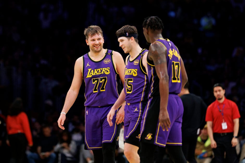 Luka Doncic moved to the LA Lakers just six months ago