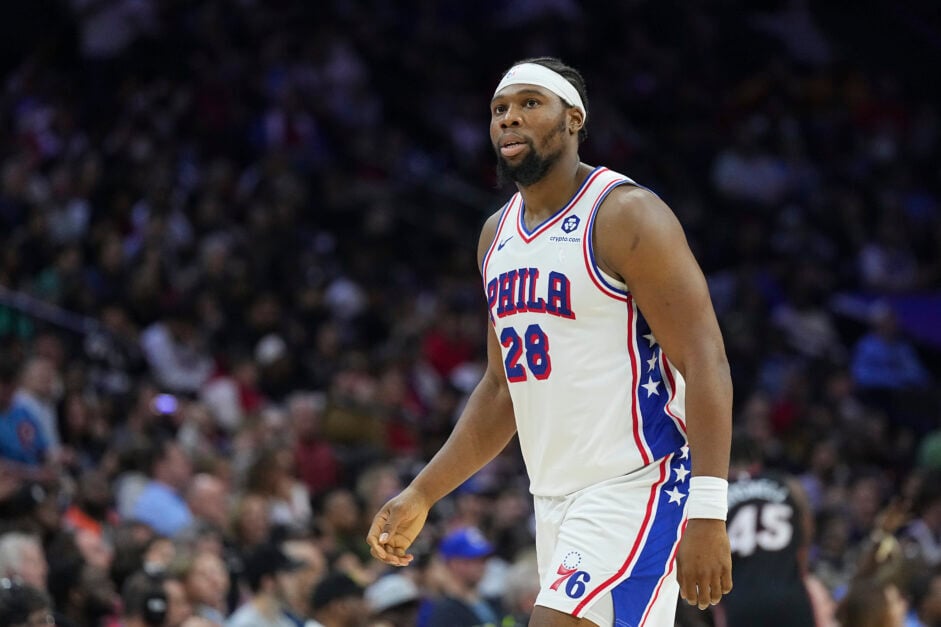 New Yorks Knicks signing Guerschon Yabusele playing for Philadelphia