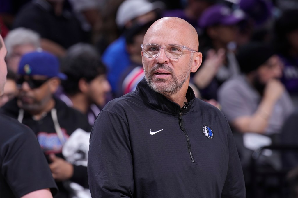 The Knicks' request to speak to Jason Kidd was denied by the Mavericks on Wednesday.
