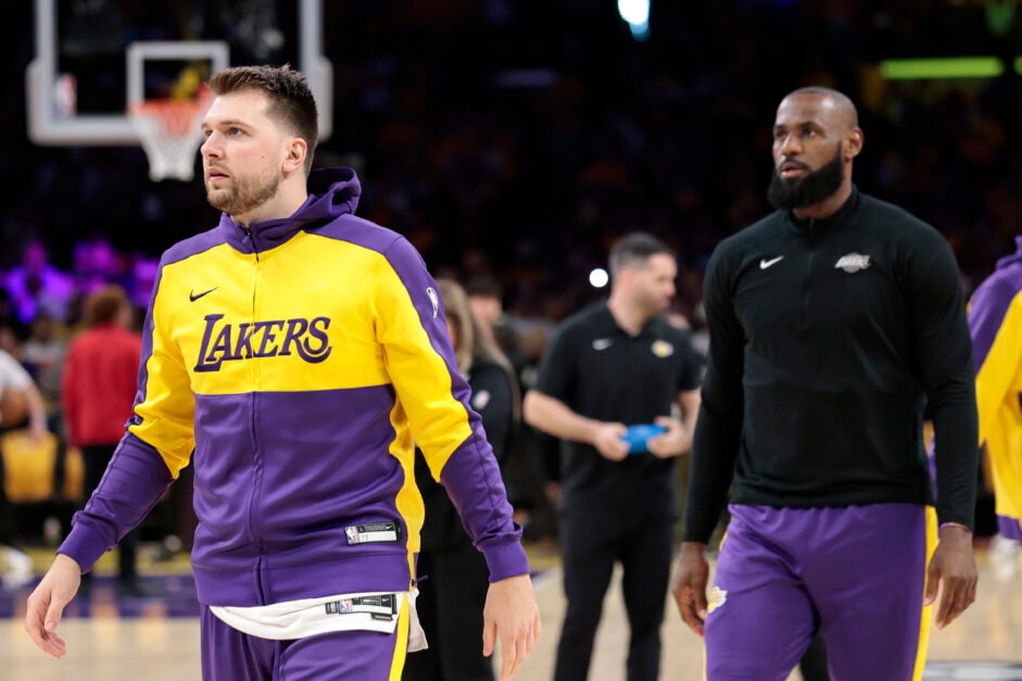 LeBron James and Luka Doncic are the star duo of the LA Lakers