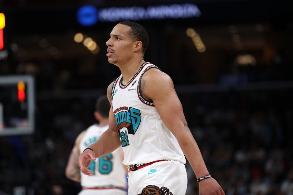 Desmond Bane playing his final Playoff series for the Grizzlies.