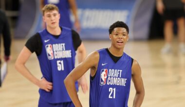 Ace Bailey #21 and Cooper Flagg #51