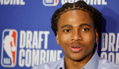 Here is what NBA mock drafts are projecting the Suns will do with the No. 10 overall pick they acqu...