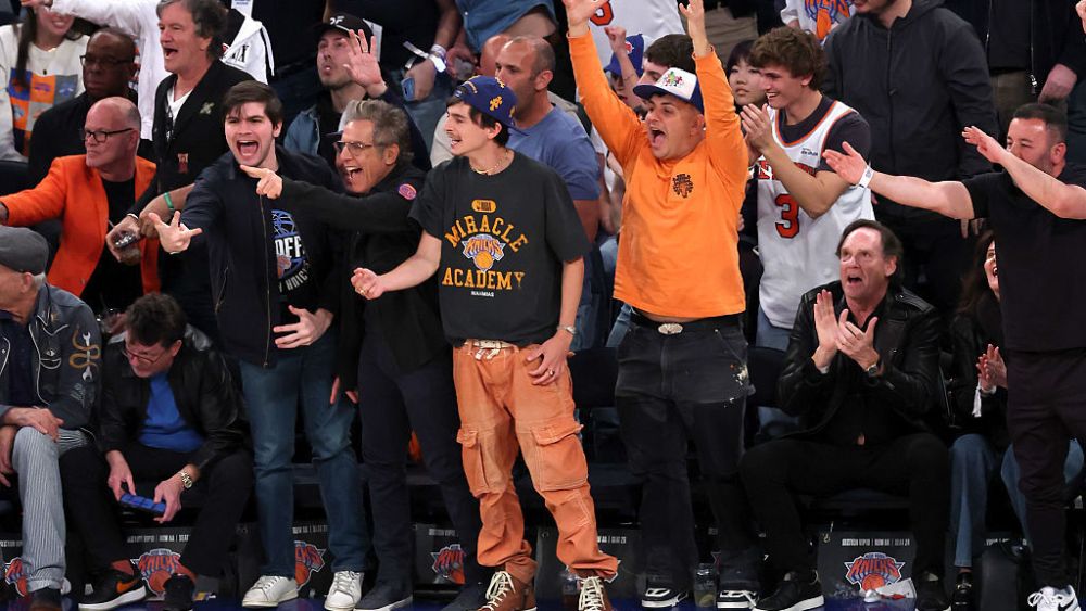 Timothee Chalamet Knicks Shirt: Buy Online