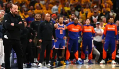 Knicks predicted to swap All-Star center for two-time NBA Finals MVP via four-team trade image