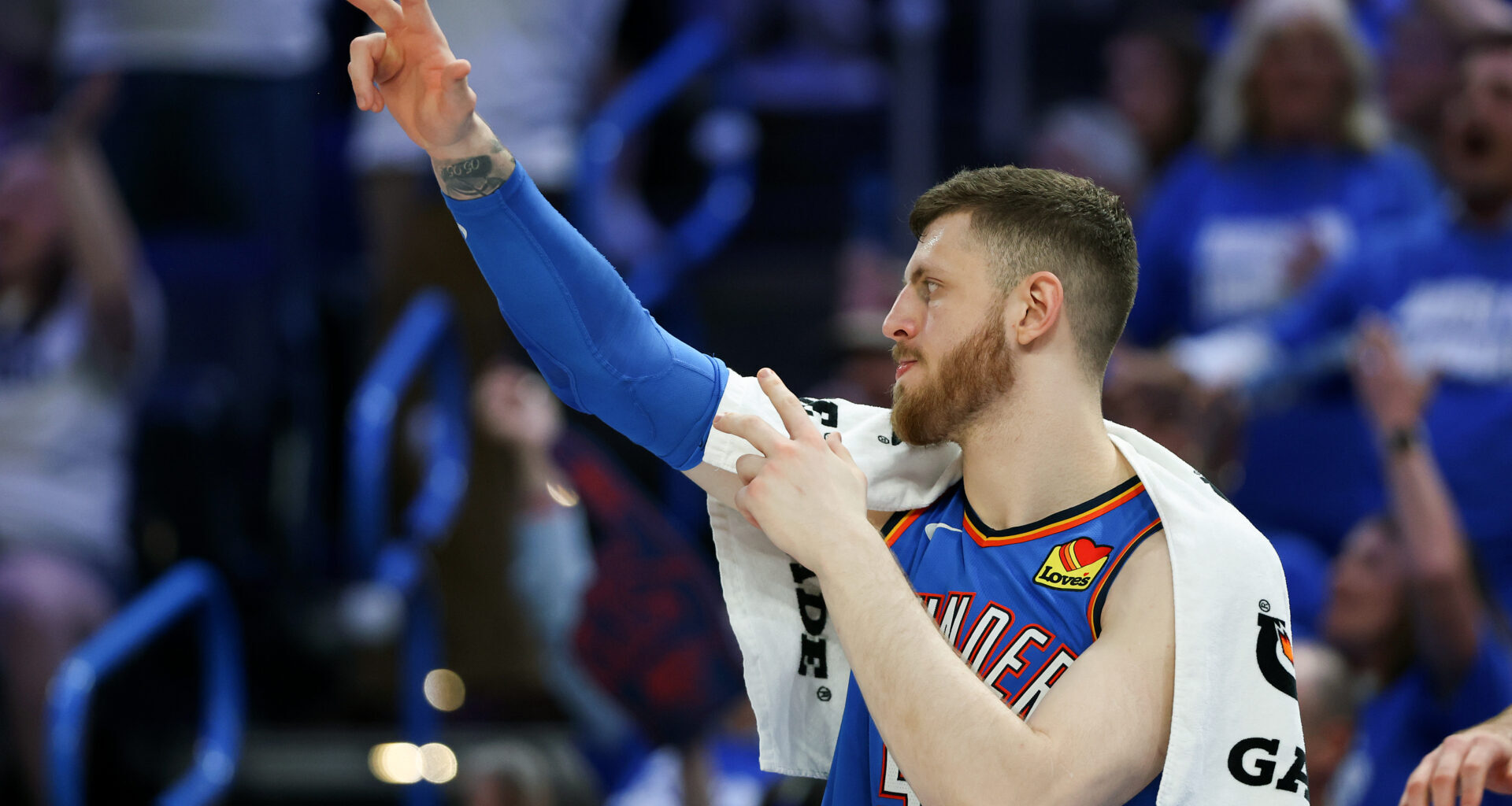 Isaiah Hartenstein names the Golden State Warriors player he studied to help improve