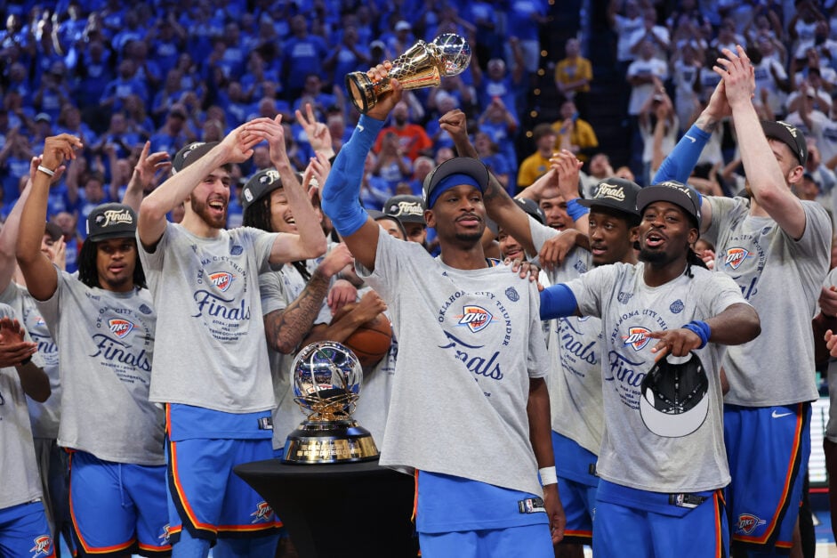 Oklahoma City Thunder after won the Western Conference Finals.