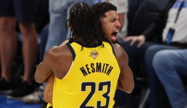 Tyrese Haliburton clutch shot sinks Thunder as Pacers steal NBA Finals Game 1