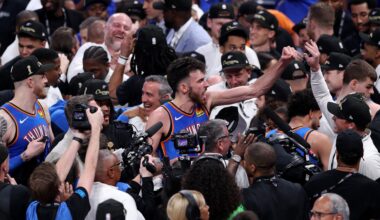 Chet Holmgren responds after learning he set all-time NBA Finals Game 7 record in OKC Thunder win