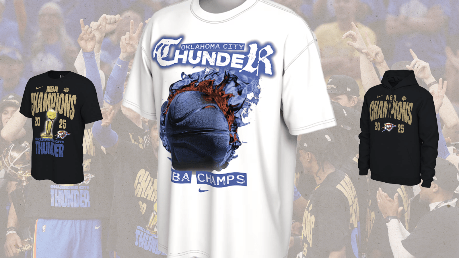 Oklahoma City Thunder Champions Merch: Where to Buy Online