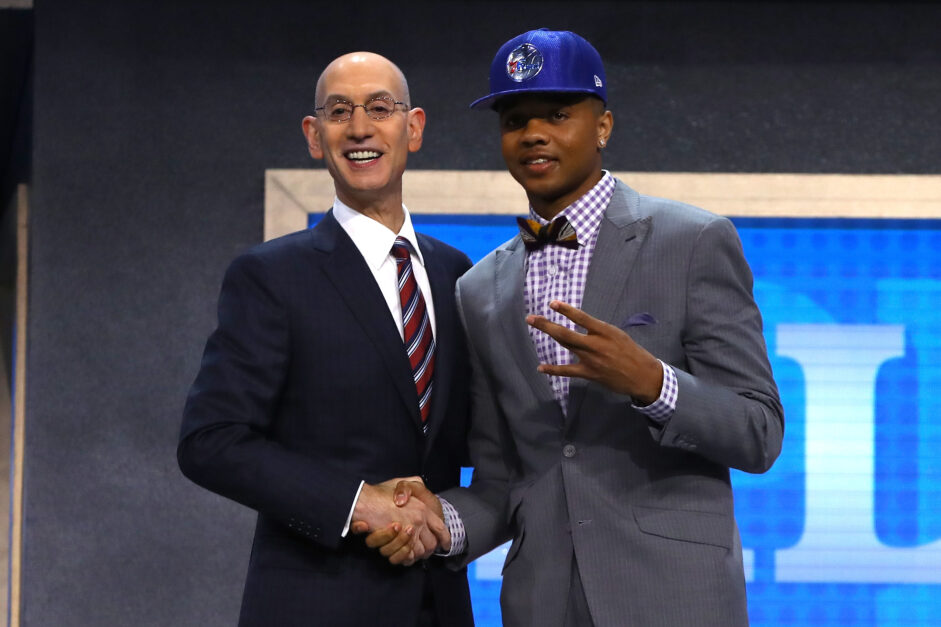 Philadelphia 76ers select Markelle Fultz with the first overall pick in the 2017 NBA Draft