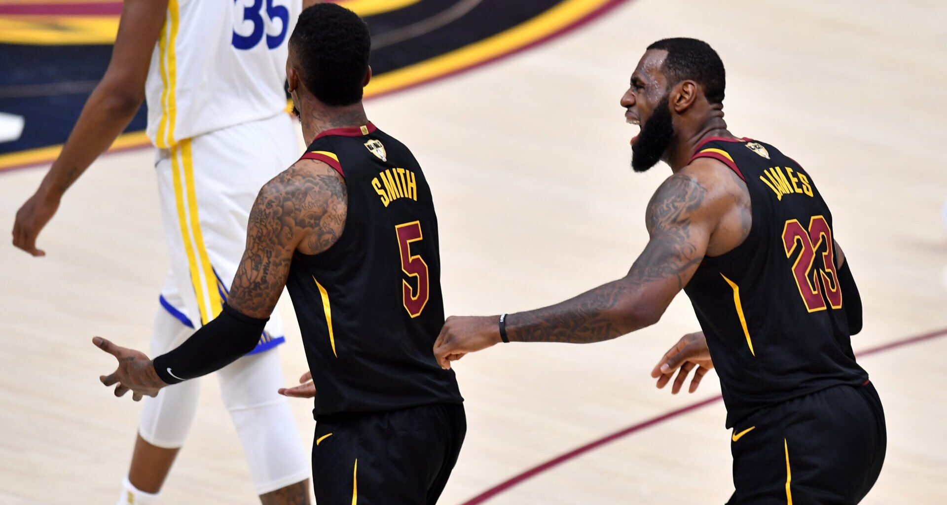‘I look at LeBron‘… JR Smith opens up on infamous Cavaliers blunder that led to the Warriors' legendary 2018 sweep