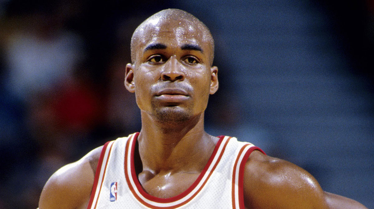 Miami Heat guard (32) Harold Miner during the 1994 season at the Miami Arena.