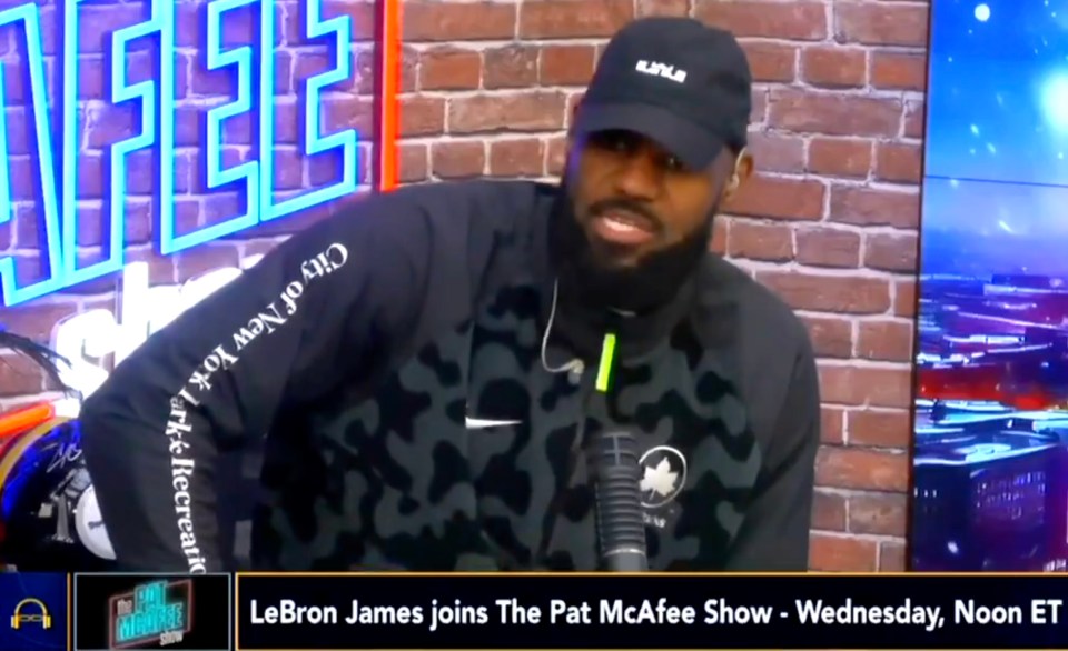 James said he could play in any era on a recent appearance on The Pat McAfee Show