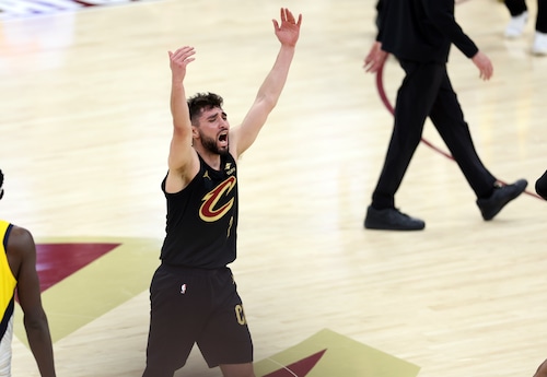 Cleveland Cavaliers vs. Indiana Pacers in game 5 of the Eastern Conference semifinals, May 13, 2025