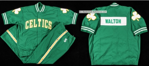 Bill Walton Celtics warmup