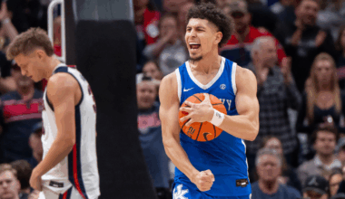 May 22, 2025; Atlanta, Georgia, USA; Atlanta Dream guard Rhyne Howard (10) dribbles against the Indiana Fever in the first half at State Farm Arena. Mandatory Credit: Brett Davis-Imagn Images