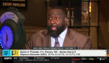 Kendrick Perkins responds to Pacers fans mocking him