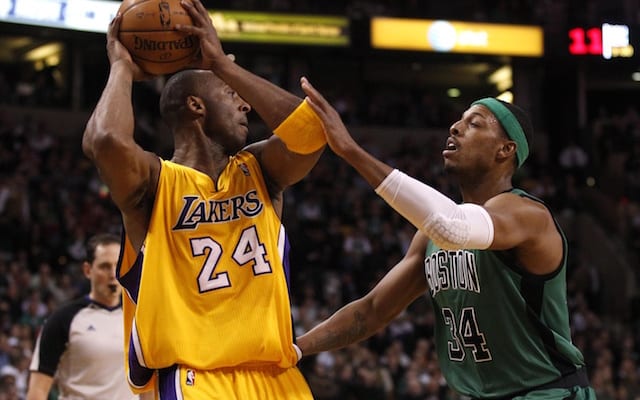 Paul Pierce Saw Michael Jordan's Reflection When Matching Up With Kobe Bryant