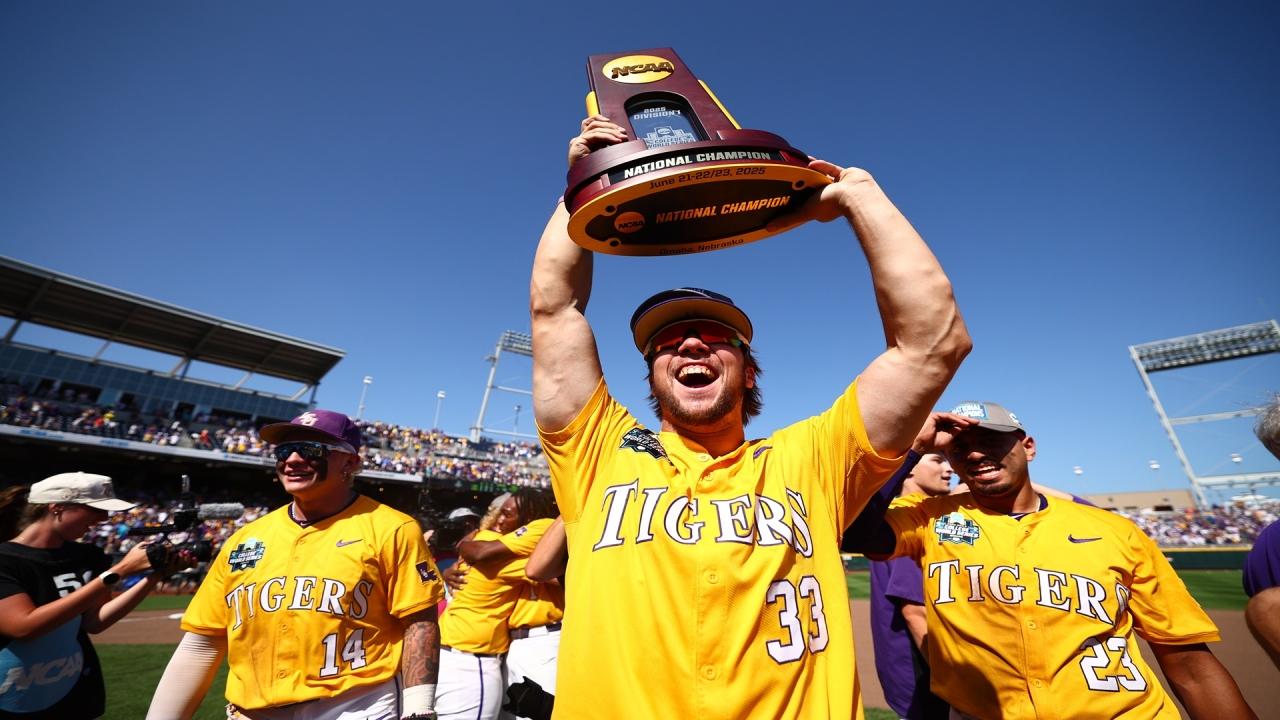 LSU wins 2025 DI baseball national championship
