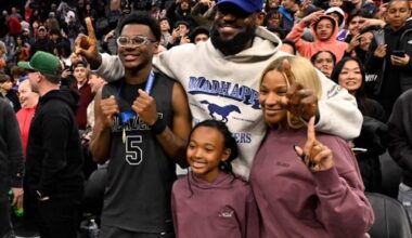 LeBron James Doesn't Bring Family To NBA Finals Until Closeout Game