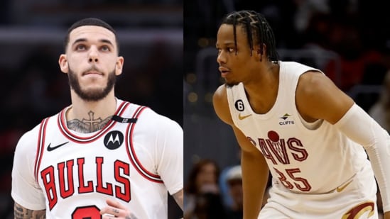 The Chicago Bulls traded Lonzo Ball to the Cleveland Cavaliers for Isaac Okoro(X)