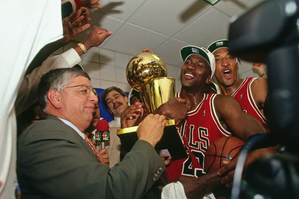 Jordan was named MVP in the Finals