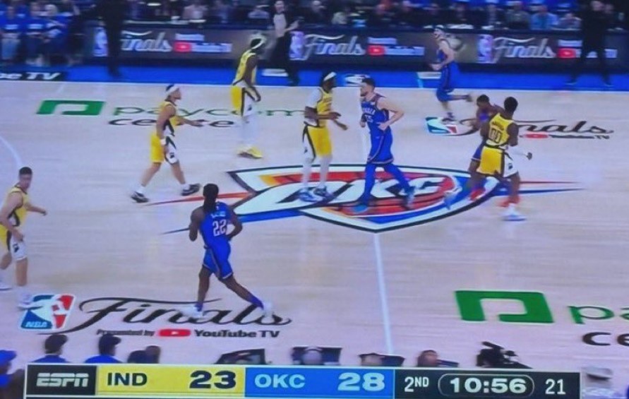 The classic Finals script was later added on TV