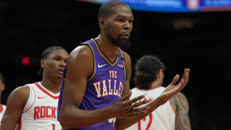 Kevin Durant: Houston Rockets at Phoenix Suns