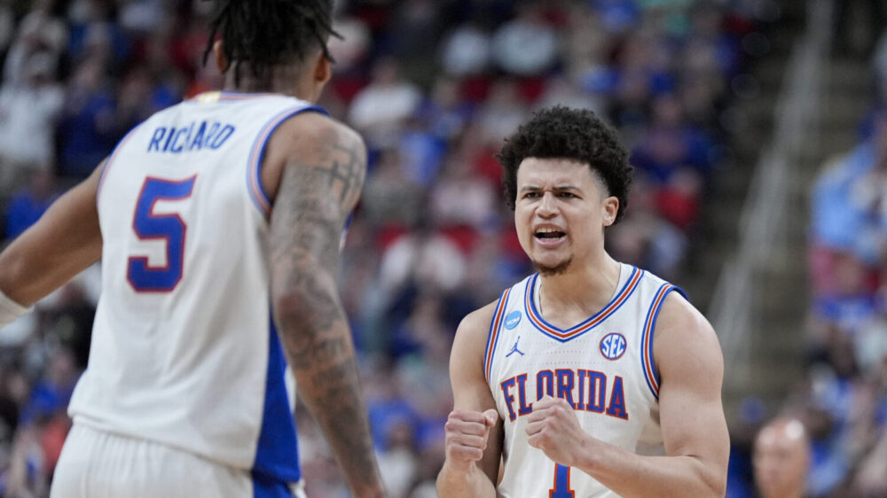 Florida guard Walter Clayton Jr. has matched with the Phoenix Suns on NBA mock drafts...