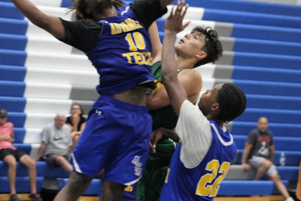The Flat Rock and Southgate Anderson boys' basketball teams were...