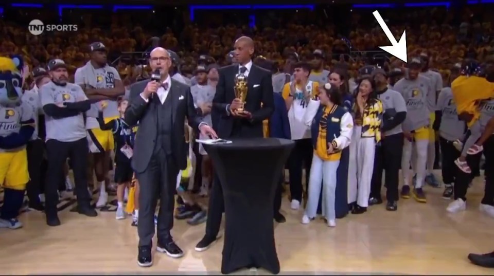 Tyrese Haliburton appeared to be ready to accept the MVP award