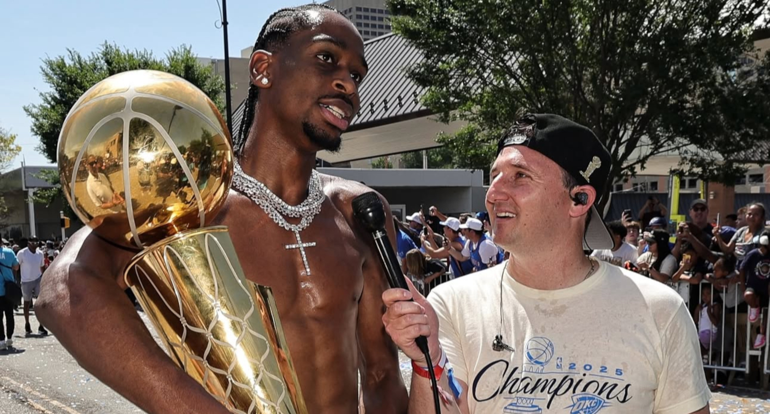 Thunder reporter Nick Gallo discusses covering an NBA championship