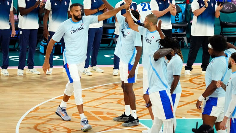 Minnesota Timberwolves center Rudy Gobert - 2024 Olympics - Team France