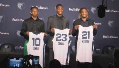Grizzlies introduce 2025 draft class at FedExForum
