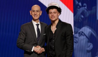 The Utah Jazz select Gator star Walter Clayton Jr. with the No. 18 pick (via trade with Washington)