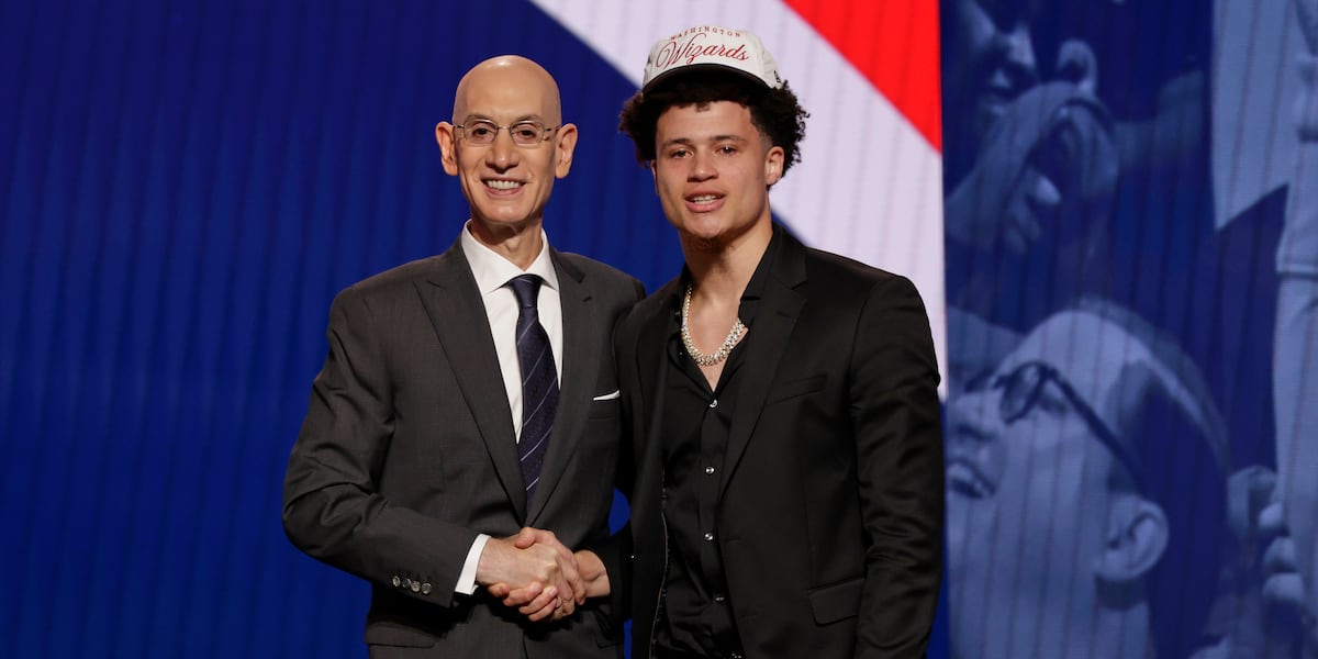 The Utah Jazz select Gator star Walter Clayton Jr. with the No. 18 pick (via trade with Washington)