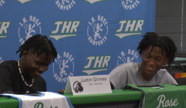 Three J.H. Rose Basketball Players commit to play in college