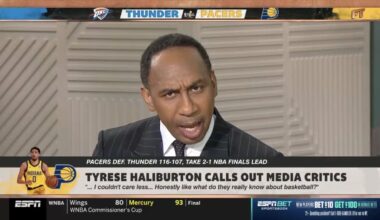 Stephen A. Smith warns Tyrese Haliburton not to criticize him