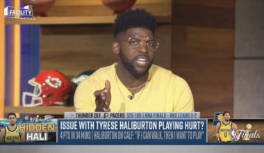 Emmanuel Acho rips 'selfish' Tyrese Haliburton for playing hurt