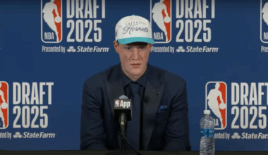 Kon Knueppel had the most bizarre NBA Draft press conference