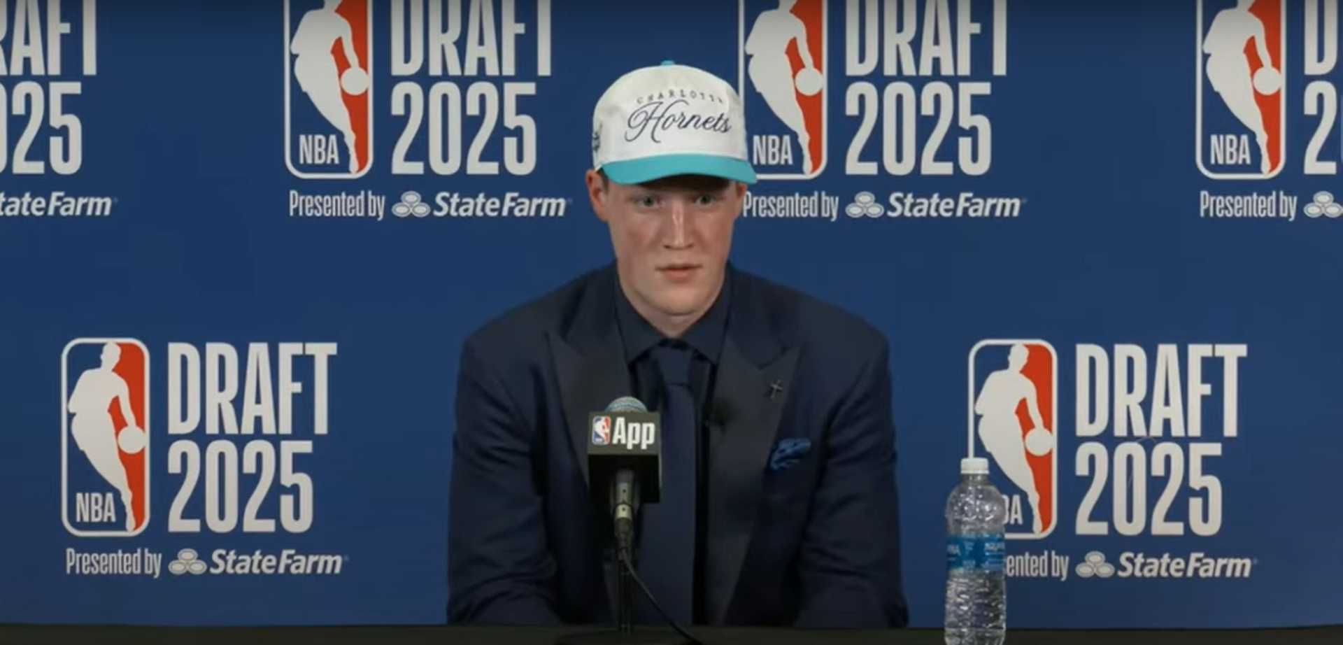 Kon Knueppel had the most bizarre NBA Draft press conference