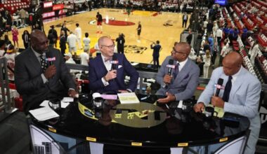 Shaquille O'Neal & Inside The NBA Cast Bid Farewell To TNT