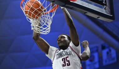 Former UConn center Samson Johnson signs with Indiana Pacers