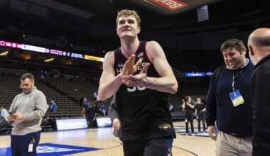 Latest projections for UConn one-and-done forward Liam McNeeley