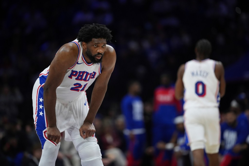 Joel Embiid ‘engaged, attacking rehab’ of knee injury