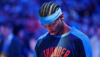Before every tip-off, Oklahoma City Thunder arena pauses to pray