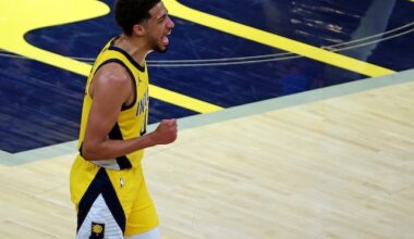 Magic Johnson Offers Advice To Pacers' Tyrese Haliburton In NBA Finals