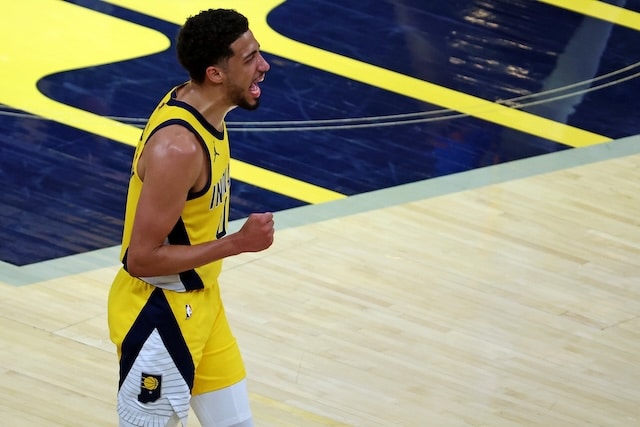 Magic Johnson Offers Advice To Pacers' Tyrese Haliburton In NBA Finals
